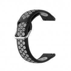 Curea silicon Tech-Protect Softband Samsung Galaxy Watch 3 (45mm) Black/Grey foto