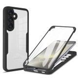 Husa 360&deg; pentru Samsung Galaxy S25 Asteroid GSM ColorVerse, negru