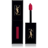 Yves Saint Laurent Vernis &Agrave; L&egrave;vres Vinyl Cream Luciu de buze cu textura cremoasa culoare 401 Rouge Vinyle 5.5 ml