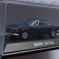 Macheta BMW 3.0 CSi E9 1971 albastru - Schuco 1/43