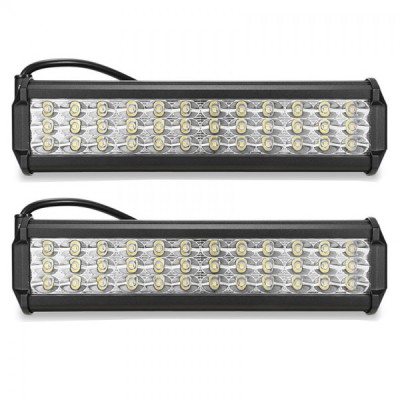 Set 2 proiectoare 108W, 36 LED foto