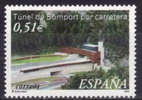 C1347 - Spania 2003 - Tunel, neuzat,perfecta stare