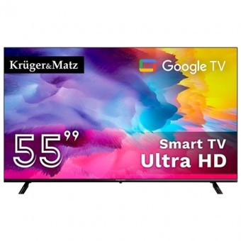 Google smart tv 55 inch 141cm ultrahd 4k kruger&amp;matz