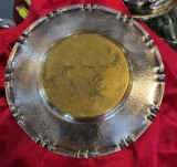 Farfurie metal argintat - vintage