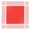 COVOR DE PROTECTIE PUZZLE INSPORTLINE SIMPLE ROSU,