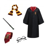 Set costum Harry Potter cu accesorii KidMania&reg; pentru copii 5-7 ani 125 cm