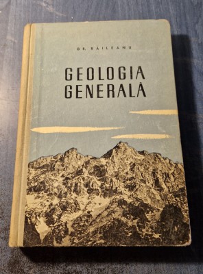 Geologie generala Grigore Raileanu foto