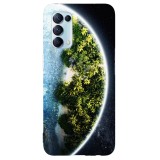 Husa compatibila cu Oppo A31 model Planet Island, Silicon, TPU, Viceversa, Transparent, Carcasa