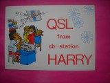 HOPCT 15055 HARRY -GERMANIA--CARTE POSTALA RADIO AMATOR / RADIOAMATORI CARICATURA -CIRCULATA