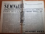semnalul 29 aprilie 1948-art. &quot; a imbatranit populatia tarii &quot; de cezar petrescu
