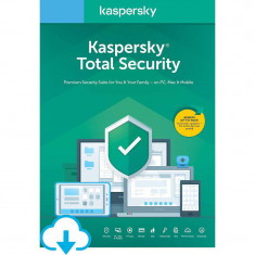 Antivirus Kaspersky Total Security 2020 5 Dispozitive 2 Ani Licenta noua Electronica foto