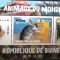 Guinee 1998 fauna animale domestice ,iepuri setie 3v. mnh