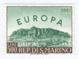 |San Marino, Europa CEPT, 1961, MNH, Nestampilat