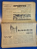 ziarul sportul popular 29 iulie 1966 - a 8-a editie a campionatului mondial de fotbal,echipa de fotbal progresul bucuresti din nou in divizia A