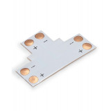 Conector PCB T de 10mm pentru benzi LED de 1 culoare SMD5050 5630-Conținutul pachetului 1 Bucată