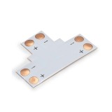 Conector PCB T de 10mm pentru benzi LED de 1 culoare SMD5050 5630