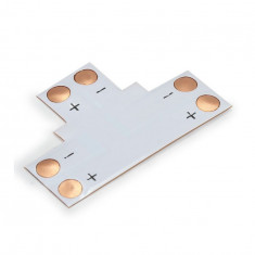 Conector PCB T de 10mm pentru benzi LED de 1 culoare SMD5050 5630-Conținutul pachetului 1 Bucată