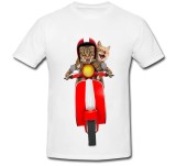 Cumpara ieftin Tricou &quot; Pisici pe scuter &quot;