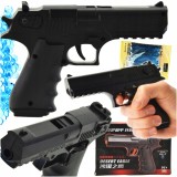 Pistol de jucărie replică cu bile gel, negru &mdash; pentru copii, include bile
