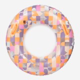 Colac gonflabil cu m&acirc;nere piscină Mărime mare 92 cm Allpop transparent