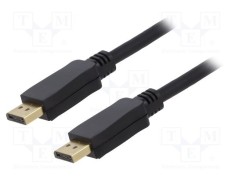 Cablu DisplayPort 1.2 Goobay, 3m, mufă din ambele părţi