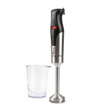 Blender de mana Girmi MX38, 800W, viteza reglabila, inox/negru