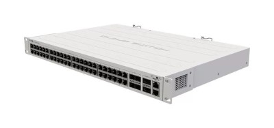 Management Switch, 48 x Gigabit, 4 x 10G SFP+, 2 x 40G QSFP+ - Mikrotik CRS354-48G-4S+2Q+RM foto