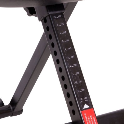 Masa inversie inSPORTline Inverso Heaty, Negru FitLine Training foto