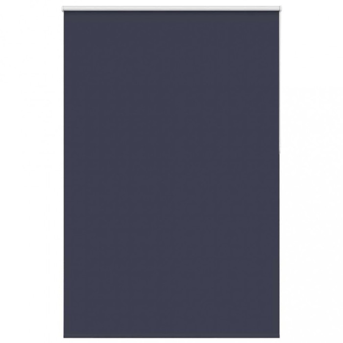vidaXL Jaluzea cu role opace bleumarin Lățime material 161,6 cm