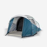 Cort cu bețe Camping ARPENAZ Fresh&amp;Black 4.1 - 4 Persoane 1 Cameră, Quechua