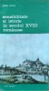 Sensibilitate Si Istorie In Secolul Xviii Romanesc - Stefan Lemny , E826