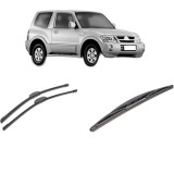 Cumpara ieftin Set 3 stergatoare MITSUBISHI PAJERO CLASSIC (V2_W, V6_W, V7_W) din 2001-2006, pentru parbriz si luneta fata si spate auto, Bosch Twin-Aerotwin Retrofi