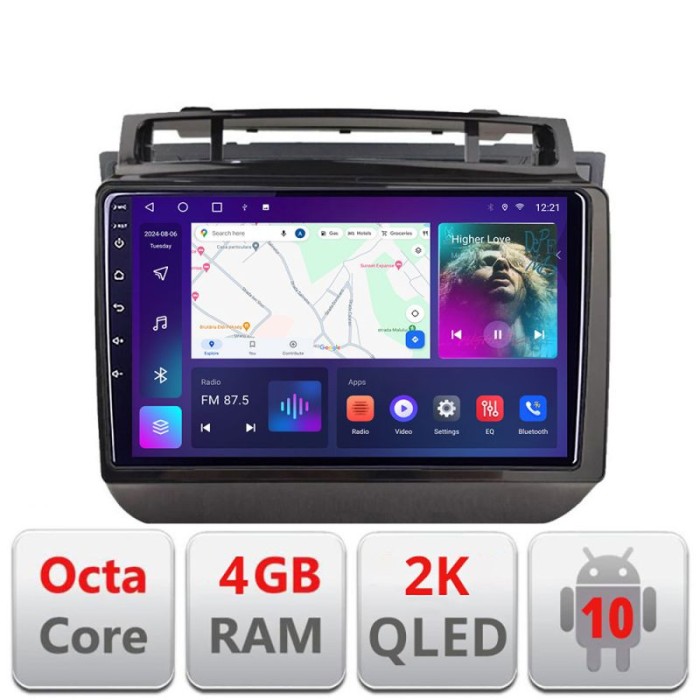 Navigatie VW Touareg 2011-2018 Android Octa Core Ecran 2K QLED GPS 4G 4+32GB 360 CarStore Technology