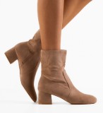 Cumpara ieftin Botine dama Ismael Khaki