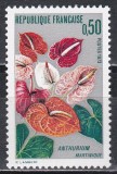 Franta 1973 - Cultivarea florilor Martinica, MNH