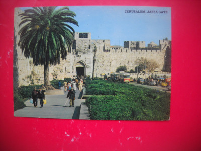 HOPCT 66937 POARTA JAFFA IERUSALIM -ISRAEL -STAMPILOGRAFIE-CIRCULATA foto