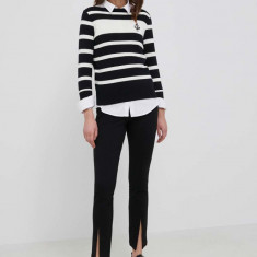 GAP pantaloni femei, culoarea negru