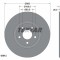 TEXTAR 92141305 PRO+ Disc frana