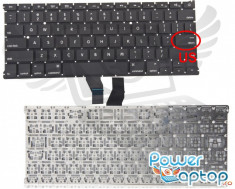 Tastatura Laptop Apple MacBook Air A1466 2012 layout US fara rama enter mic foto