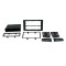 Connects2 CT24AU19 kit rama 1DIN AUDI A4 CarStore Technology