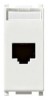 Vimar 14338 adaptor, RJ45, 10A, 235V, alb - 8007352116207