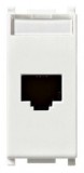 Vimar 14338 adaptor, RJ45, 10A, 235V, alb - 8007352116207
