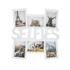 Rama foto 40x45 cm, 6 poze, Alb, ATU-081725, Oem