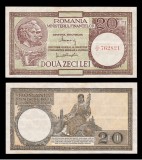 Bancnota 20 Lei 1947 Rom&acirc;nia - Colecție Numismatică Rară - Bancnotă Veche Rom&acirc;nească