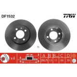 Set discuri frana Seat: Inca (6k9), Toledo 1 (1l2); VW: Caddy 2 (9k9a), Golf 3 (1h1), Golf 4 (1j1), Passat B3/B4 (3a2), Vento (1h2)., punte fata, 256, Trw