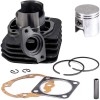 Kit Cilindru Scuter Sanyang SYM Fancy 50cc, Honda Tact, Peugeot, Kymco 2T, Racire Aer, Diametru 41mm