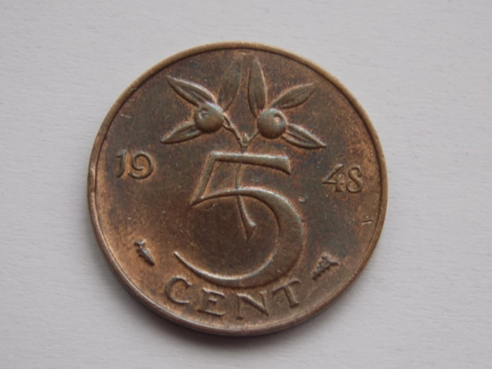 5 CENT 1948 OLANDA