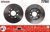 Disc frana CHEVROLET AVEO Hatchback (T200) (2003 - 2008) TRW DF4439