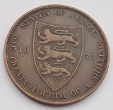Jersey, 1/24 Shilling Victoria 1877, Europa