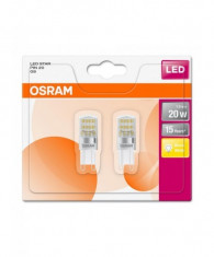 Set 2 becuri led osram g9 19w 200 lumeni lumina foto